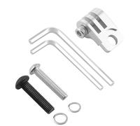 SELVFZ Adaptador de montaje de lámpara de iluminación para bicicletas, base de soporte de computadora, base de lámpara de iluminación plegable para bicicleta, soporte de cámara deportiva, luz plegable