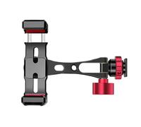 SELVFZ Adaptador de trípode de teléfono de liberación rápida con soportes de tornillo de 1/4 pulgadas y soporte giratorio para smartphone para trípode DSLR para teléfono