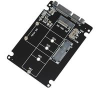 SELVFZ Adaptador MSATA MSATA de disco sólido a tarjeta adaptadora, convertidores USB para convertidores de compatibilidad de computadoras de escritorio y portátiles