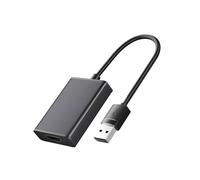 SELVFZ Adaptador USB a doble 1080P 1080P altamente claro divisor de monitores adaptador para portátiles y tabletas, 1 puerto/2 puertos, sincronización de pantalla diferente
