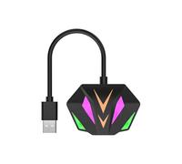 SELVFZ Adaptador USB/tipo C a Ethernet, adaptador de red USB a Ethernet, adaptador de red RJ45 de 100 Mbps, adaptador de Internet para laptop, escritorio, base de expansión portátil