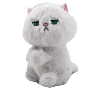 SELVFZ Adorable llavero multifuncional de tela con clip para gatos para sostener objetos pequeños en su lugar