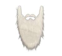 SELVFZ Barba falsa de Halloween, bigotes falsos divertidos, bigotes, accesorios para el cabello facial con cuerda elástica ajustable, barba falsa de Halloween