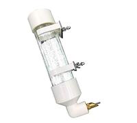 SELVFZ Botella de agua para pájaros, comedero para periquitos, jaula para mascotas, cuenco de comida automático, dispensador de agua potable para loros, periquitos, alimentador deflector