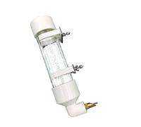 SELVFZ Botella de agua para pájaros, comedero para periquitos, jaula para mascotas, cuenco de comida automático, dispensador de agua potable para loros, periquitos, alimentador deflector