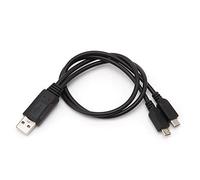 SELVFZ Cable divisor USB macho USB macho de 38 cm, cable divisor USB