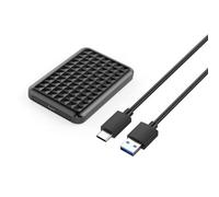 SELVFZ Caja de discos duros para discos duros USB 3.1 de 6 Gbps de 6 Gbps, compatible con ajuste UASP, caja de disco sólido externo fácil