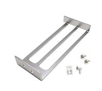 SELVFZ Chasis de escritorio tarjeta gráfica deflector tipo C soporte de fijación de tarjeta gráfica de doble agujero de aleación de aluminio GPU soporte tarjeta gráfica