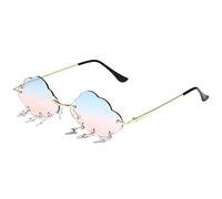 SELVFZ Cloud With LightningBolts Cloud Gafas UV400y polarizadas para mujer, b