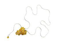 SELVFZ Collar de aleación de moda con cadena ajustable para regalo diario, collar extensible, talla única, como se describe, como se describe