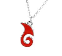 SELVFZ Collar versátil de moda con diseños de Nezha para decoración tanto para hombres como para mujeres, mejora cualquier atuendo y accesorio de fiesta, Rose Red, como se describe, como se describe
