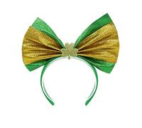 SELVFZ Diadema de celebración del día de San Patricio, diadema para festival, letra/trébol, accesorios para la cabeza, decoración de cosplay para mujer