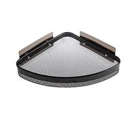 SELVFZ Estante de almacenamiento montado en la pared para almacenamiento de champú, accesorios, estante de almacenamiento de esquina, color blanco