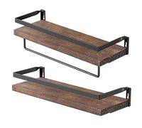 SELVFZ Estantes flotantes de pared multiusos, elegantes estantes flotantes, soporte de almacenamiento portátil para dormitorio y decoración de sala de estar, estante de almacenamiento de baño
