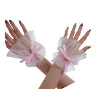 SELVFZ Fundas de brazo finas y transparentes que resaltan un delicado plan de arco, ideales para arquitectos de contenido y tareas al aire libre, accesorios de fotografía para artistas de Unguis, B