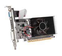 SELVFZ GT610 - Tarjeta gráfica de memoria de 1 GB/DDR3/64 bits, tarjeta gráfica de computadora con puerto VGA para entretenimiento de oficina, gráficos de fácil instalación