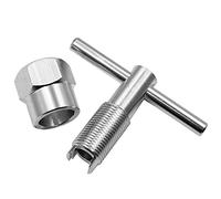 SELVFZ Herramienta de cartucho de zinc extractor de cartucho de grifo, llave tipo T, herramienta de extracción de grifo ligero, herramienta profesional de cartucho de grifo