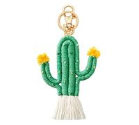 SELVFZ Llavero de decoración de pared con diseño de cactus, adorno para colgar en el dormitorio de las niñas, habitación del bebé, habitación de los niños