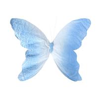 SELVFZ Mariposas tridimensionales de papel degradado para ventana, fotografía, decoración de fiesta con diseño de clip, comercialización visual de ventana comercial