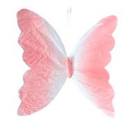 SELVFZ Mariposas tridimensionales de papel degradado para ventana, fotografía, decoración de fiesta con diseño de clip, comercialización visual de ventana comercial