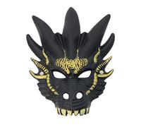 SELVFZ Máscara de cabeza de dragón para Halloween, cara completa para adultos, mujeres, hombres, cosplay, fiesta, máscaras, Halloween, cara completa