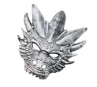SELVFZ Máscara de cabeza de dragón para Halloween, cara completa para adultos, mujeres, hombres, cosplay, fiesta, máscaras, Halloween, cara completa