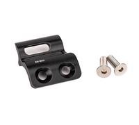 SELVFZ Percha de cambio delantero para bicicleta de carretera, adaptador de montaje de desviador de aleación de aluminio, accesorios duraderos para bicicleta