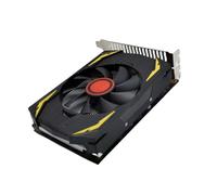 SELVFZ Potente tarjeta gráfica GTX750TI DDR5 de 4 GB de 350 W, requisito de energía, dos salidas para PC de juegos, ventilador de refrigeración GPU