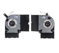 SELVFZ Radiador de CPU GPU para 12 V, 1 A, 4 pines, 4 cables, ventilador de refrigeración para portátil Rog Strix 17 2020 GL732LXS
