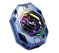 SELVFZ Radiador de teléfono celular con luz LED/ajuste de velocidad del ventilador para juegos, semiconductor, disipador de calor, ventilador de refrigeración del teléfono
