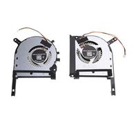 SELVFZ Radiador portátil para TUF Gaming FX505 FX505DU FX505DY FX505GT FX505DD CPU y GPU, ventilador de refrigeración de 5 V, 4 pines, ventilador de refrigeración de CPU y GPU