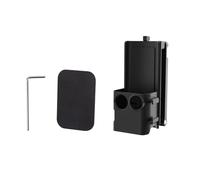 SELVFZ Soporte compacto para cámara con adaptador de zapata fría de montaje de agujero de tornillo de 1/4 pulgadas para cámaras de bolsillo, accesorios de vlog, soporte de montaje de trípode de
