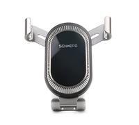 SELVFZ Soporte compacto para teléfono de coche, con rotación de 360 grados, acero hecho para teléfonos inteligentes, soporte de ventilación