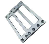 SELVFZ Soporte de montaje SSD de aluminio multicapa para unidades de 6,3 cm con ventilación de refrigeración y diseño apilable, soporte de expansión de almacenamiento de múltiples capas para unidad