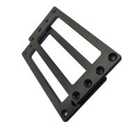 SELVFZ Soporte de montaje SSD de aluminio multicapa para unidades de 6,3 cm con ventilación de refrigeración y diseño apilable, soporte de expansión de almacenamiento de múltiples capas para unidad
