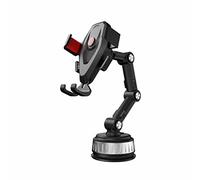 SELVFZ Soporte de teléfono para consola central de coche, soporte de absorción a bordo, soporte de ventosa manos libres, soporte para detector de montaje de luces de emergencia