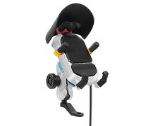SELVFZ Soporte de teléfono para motocicleta, soporte para manillar de teléfono móvil con manillar de 15 W
