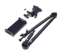 SELVFZ Soporte para teléfono y tableta, soporte de cama de aluminio de brazo largo, plegable, giratorio de 360 grados, para teléfono, tablet, soporte de brazo largo con abrazadera