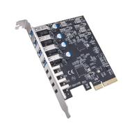 SELVFZ Tarjeta PCIe USB 3.2 ASM1142 controlador interno de tarjeta de expansión 4 puertos USB C adaptador USB 3.2 tarjeta PCIE para conexión de dispositivos externos de escritorio