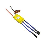 SELVFZ XXD30A - Controlador de velocidad de consistencia ESC de 3 canales, control de velocidad CCPM, comprobador sin escobillas, ESC-Servo Tester 30A-40A para dron