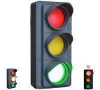 Semáforo de señal social, divertida lámpara de escritorio para oficina en casa, deslizable para cambiar de color, montable en la pared, para introvertidos, jugadores, amigos