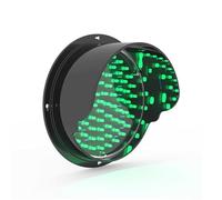 Semáforo LED de 12/24 V CC, luz de estacionamiento para Muelle de Carga, luz de Advertencia de Pared Impermeable IP67, para Carreteras, peajes y terminales (Verde, 300 mm/12 pulg.)