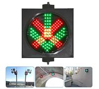 Semáforo LED De 200 Mm (8 Pulgadas), 2 En 1, Luz Indicadora De Tráfico De Flecha Verde De Cruz Roja, Luz De Señal Stop Go Para Estación De Peaje, Lavado De Autos, Centro Comercial ( Size : 1 pcs )