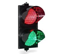 Semáforo LED Industrial de 200 Mm, Luz de Parada y Avance de 2 Colores Rojo/Verde DC12V, DC24V, AC220V, Luz de Freno de Tráfico LED Industrial, Luz de Advertencia Indicadora, Carcasa de PC ( Size : 22