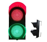 Semáforo LED industrial, lámpara de pared bicolor rojo/verde, lámpara de pared industrial retro, carcasa de PC impermeable, for cafetería, bar, club, tienda, decoración de advertencia (tamaño: control