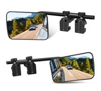 semai Espejo para caravana Auto Espejo retrovisor adicional Espejo exterior Espejo exterior para caravana 360° Ajustable Espejo para autocaravanas y tipos comunes de vehículos (2 piezas)