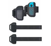 Semaiki Correa de Pierna Compatible con NS Switch Leg Strap Ring Fit Adventure Game Sports Just Dance 2023, Ajustable Banda Elástica de Movimiento Deportivo para Joy-Con