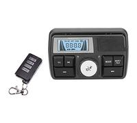 SEMAL Motocicleta Audio MP3 Radio de Sonido Altavoces EstéReo Bluetooth Impermeable FM 5 EQ Funciones Pantalla LCD USB/SD/TF