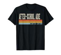 Semana de Asistente después de la Escuela Retro Vintage Día de Regreso a Clases Camiseta