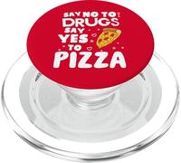 Semana de escuadrón de Cinta roja Decir no a Decir sí a Pizza PopSockets PopGrip para MagSafe